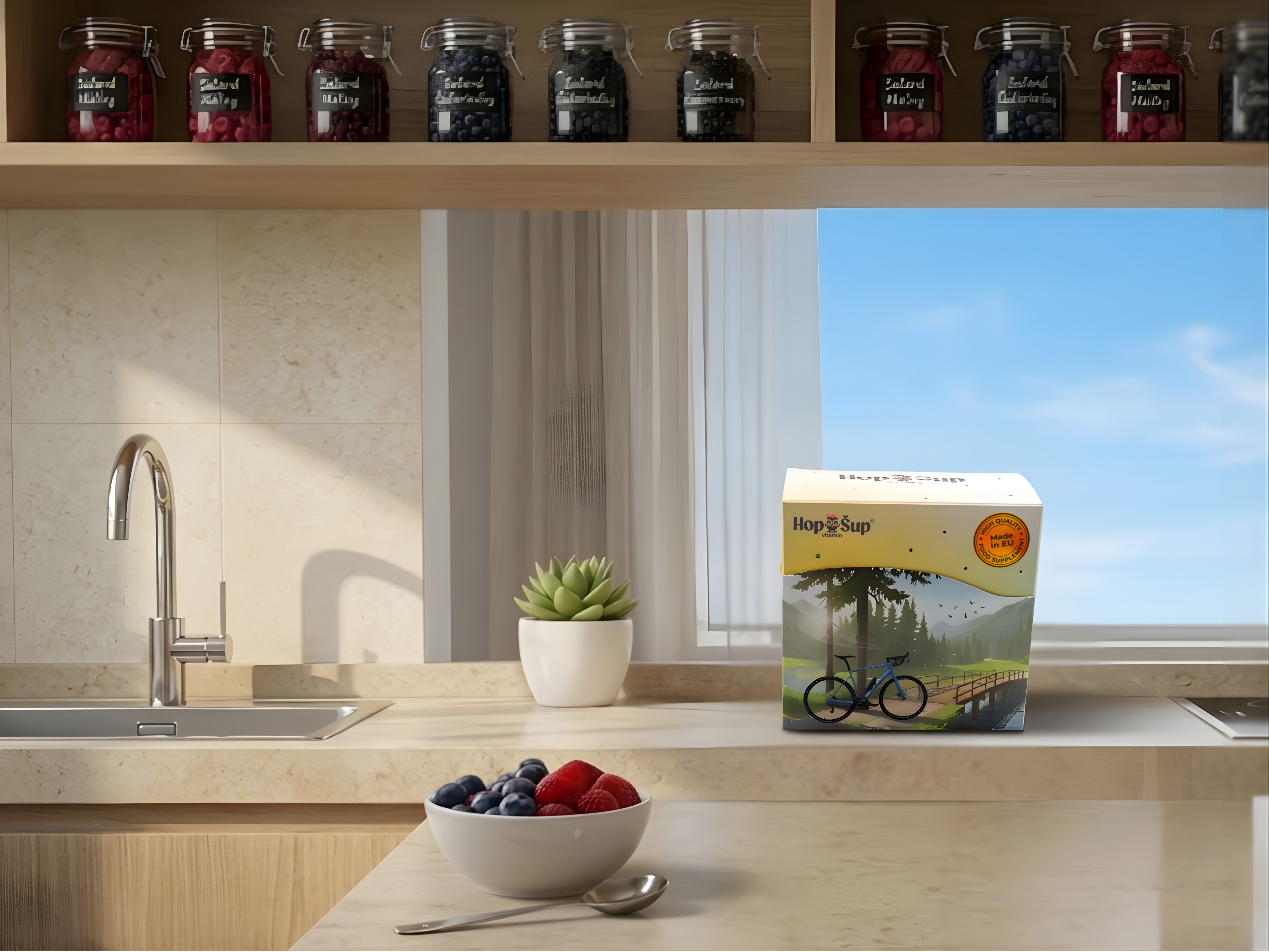 Kuchynska linka Hop Šup vitamín